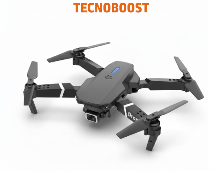 Drone E88 4K plegable con cámara HD 1080p y diseño compacto