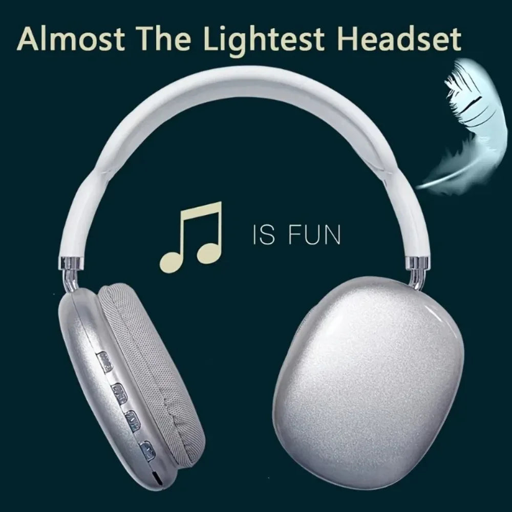 Cascos gaming Bluetooth over-ear con micrófono integrado