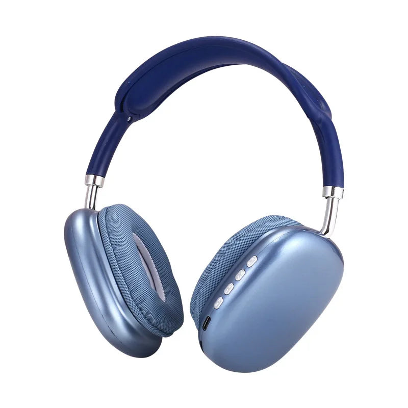 Cascos Bluetooth P9 plegables y portátiles para transporte